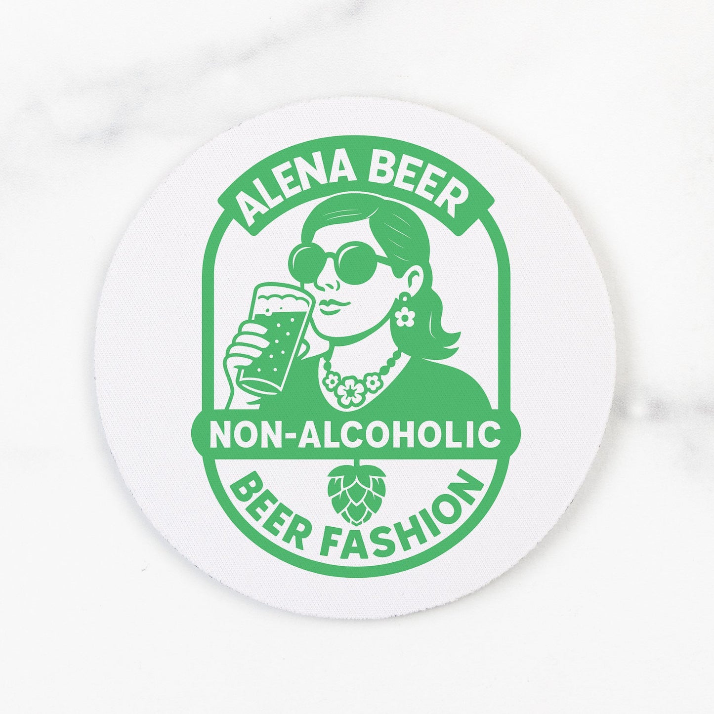 AleNA Beer Coasters - set of 4